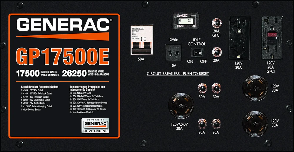 Generac Generator GP17500E