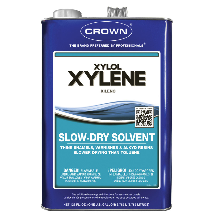 Crown Xylene Slow Dry Solvent 