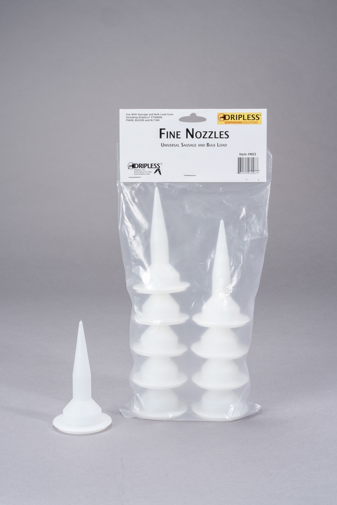 Dripless Dispensing Solutions Fine Nozzles