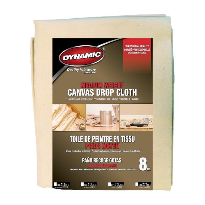 Dynamic -12' x 15' Canvas Drop Cloth