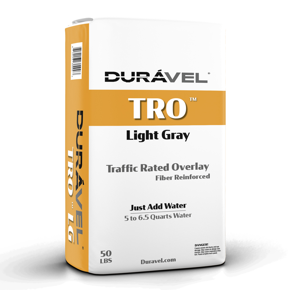 Duravel TRO™ Traffic Rated Concrete Overlay Mix