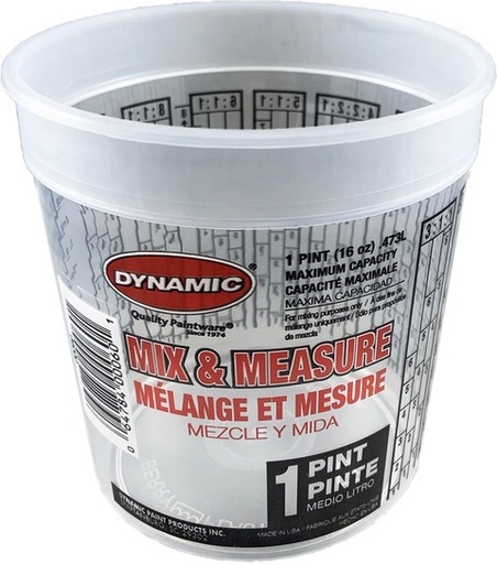 Dynamics Mix & Measure Container